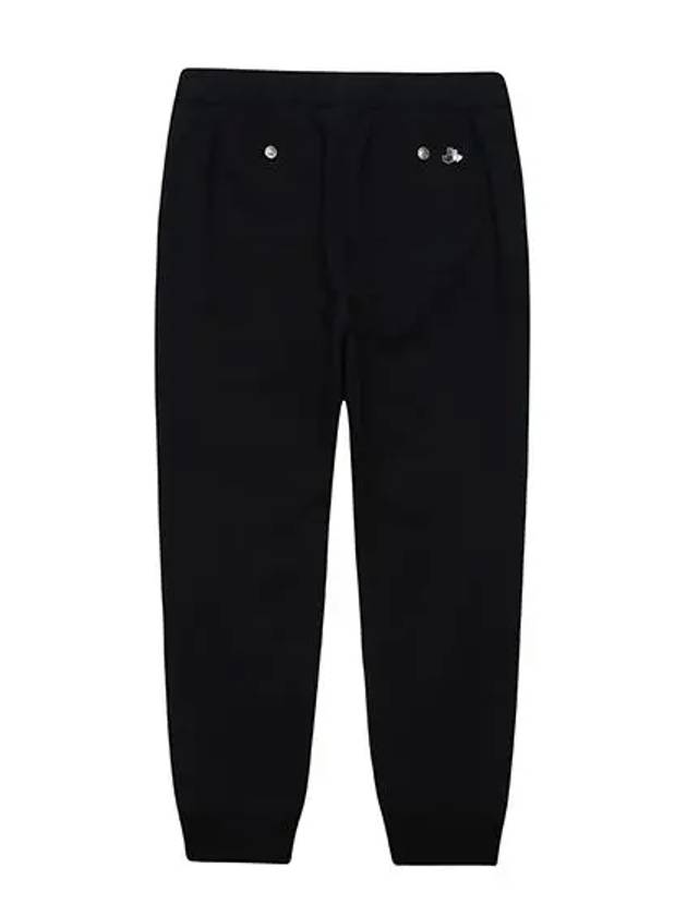 Bonding Knit Jogger Pants Part 9 5062LXWPNAVY - BLACK&WHITE - BALAAN 2