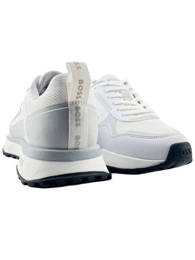 Jonah Lace-Up Low Top Sneakers White - HUGO BOSS - BALAAN 4