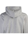 Mini Logo Hooded Zip Up Grey - KENZO - BALAAN 6