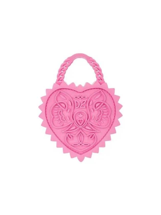 Women's Zigzag Heart Bag Pink 271468 - DSQUARED2 - BALAAN 1