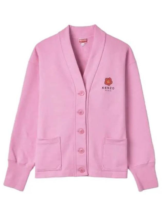 Bokeh Flower Cardigan Pink - KENZO - BALAAN 1