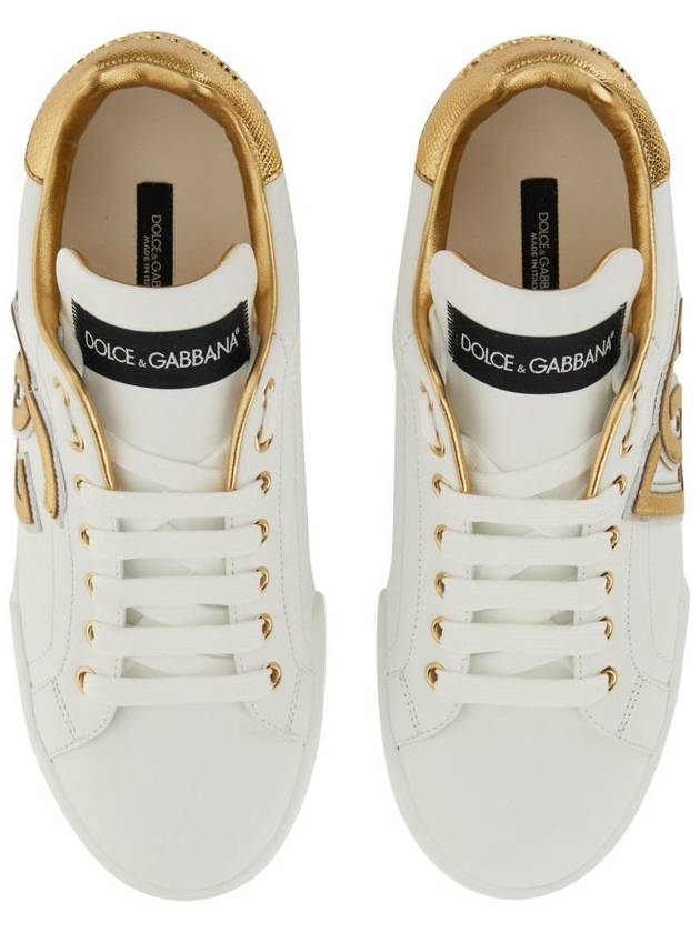 Women's Portofino Low Top Sneakers - DOLCE&GABBANA - BALAAN 6