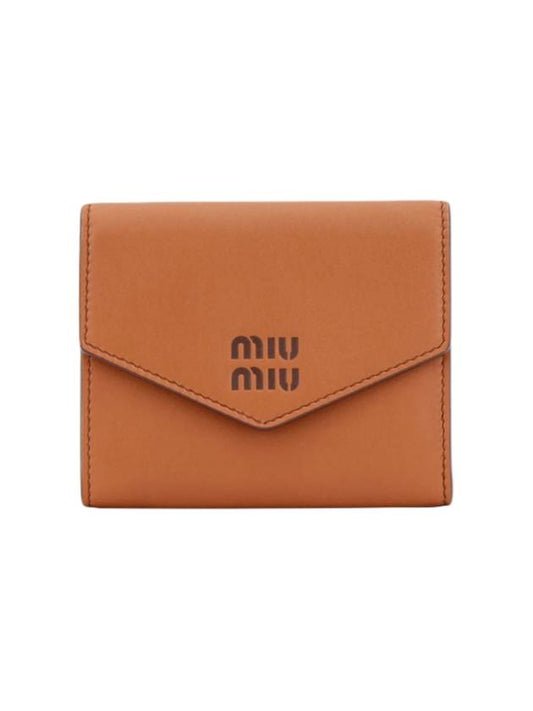 Wallet 5MH0402CSBF0NQY AI24 COGNAC PALISSA - MIU MIU - BALAAN 2