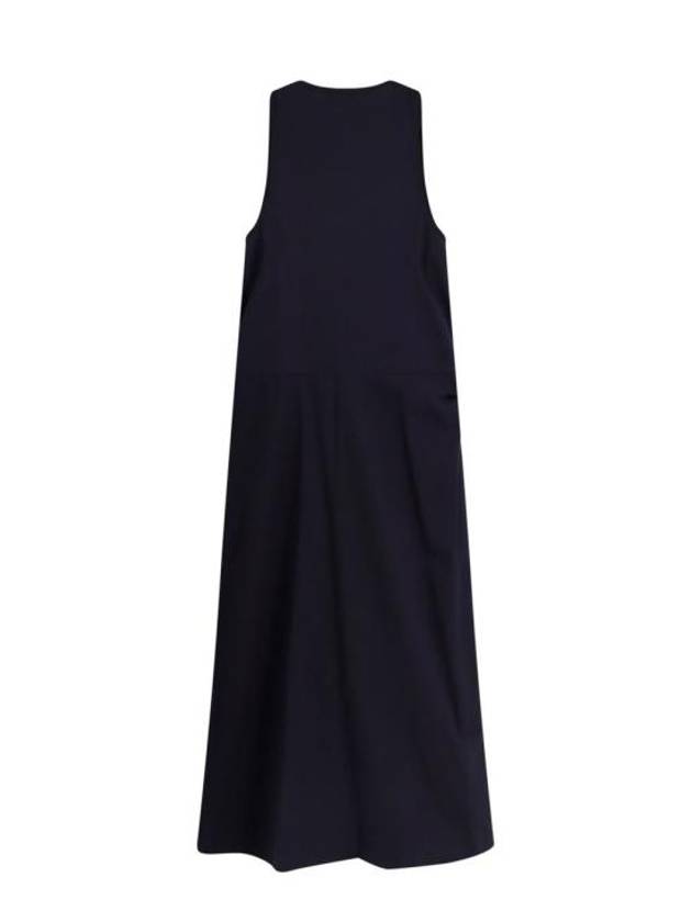 Sleeveless Wrap Midi Dress Midnight Indigo - LEMAIRE - BALAAN 3