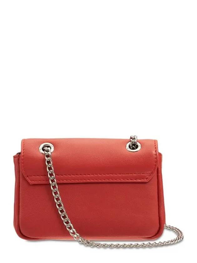 EMMA Emma of Logo Soft Leather Shoulder Bag Red - VIVIENNE WESTWOOD - BALAAN 4