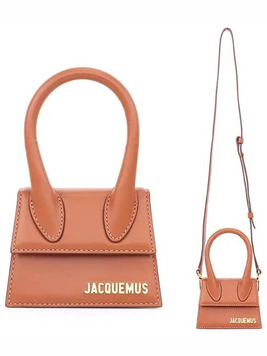 Les Chichino Tote Bag Brown - JACQUEMUS - BALAAN.