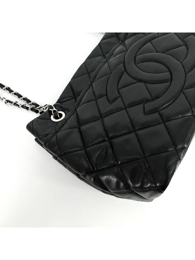 Caviar Timeless Shoulder Bag Black - CHANEL - BALAAN 6