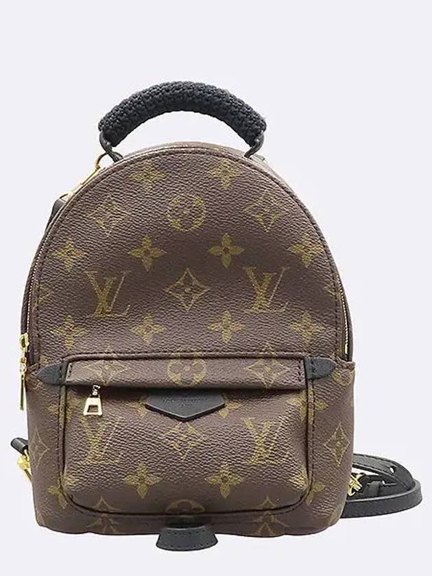 M44873 Monogram Canvas Palm Springs Mini Backpack - LOUIS VUITTON - BALAAN 2