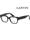 Glasses frame LNV2601 001 black horn rim - LANVIN - BALAAN 5