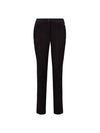 Grenoble Slim Fit Pants Black - MONCLER - BALAAN 3