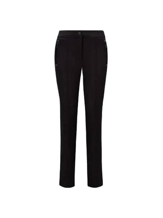 Grenoble Slim Fit Pants Black - MONCLER - BALAAN 3