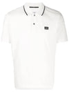 Classic Logo Polo Short Sleeve Tee White - CP COMPANY - BALAAN 5