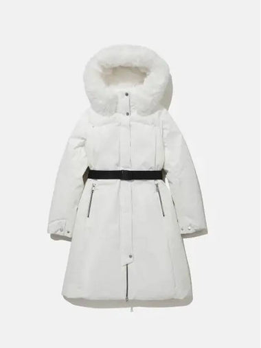 Women s Cannon Coat European Goose Down Ivory SP422SDJO1 - DESCENTE - BALAAN 1