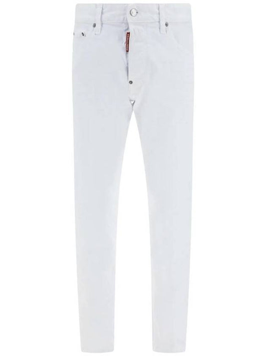 Solid Cool Guy Jeans White - DSQUARED2 - BALAAN 1