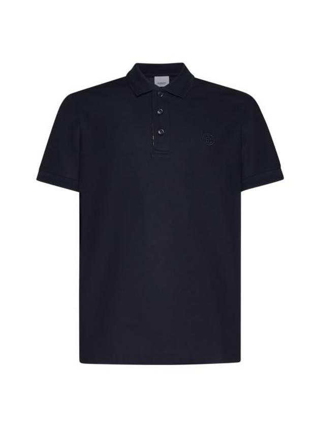 Eddie Polo Shirt Navy - BURBERRY - BALAAN 1