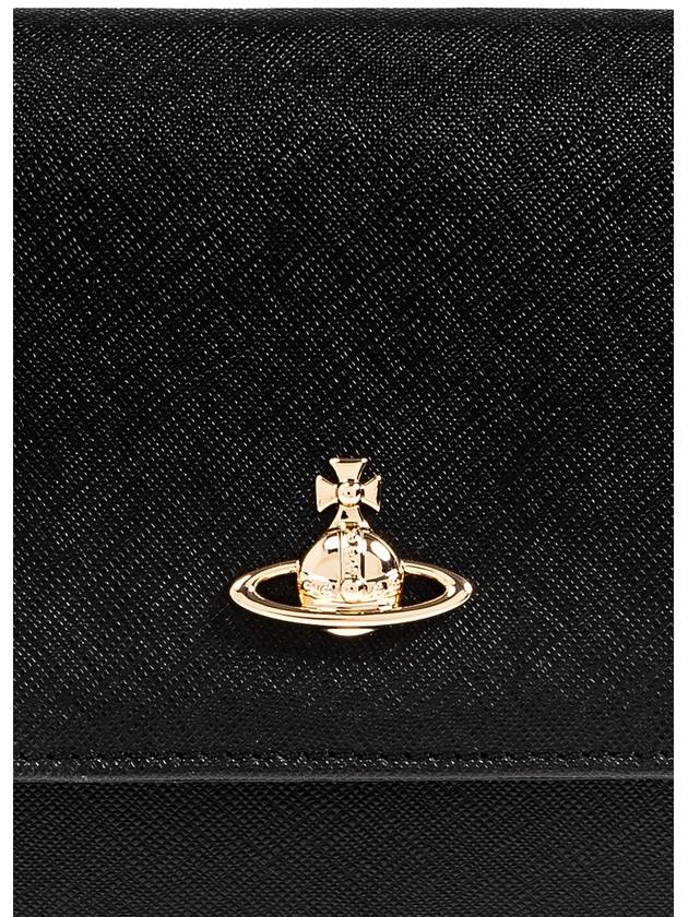 Vivienne Westwood Clutch With Logo, Women's, Black - VIVIENNE WESTWOOD - BALAAN 6