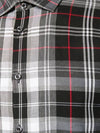 SS Viscose Flannel Check Shirt - DSQUARED2 - BALAAN 4