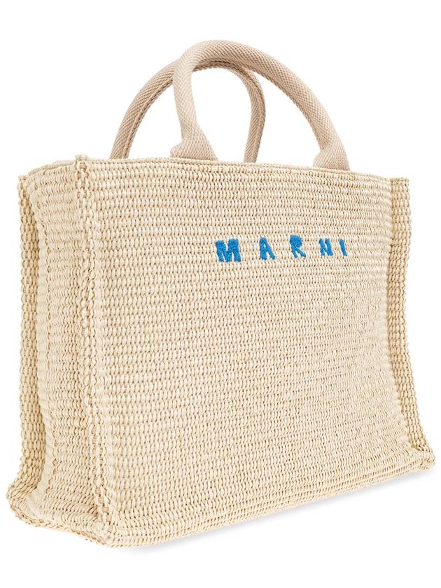 Marni Shopper Bag, Women's, Cream - MARNI - BALAAN 4