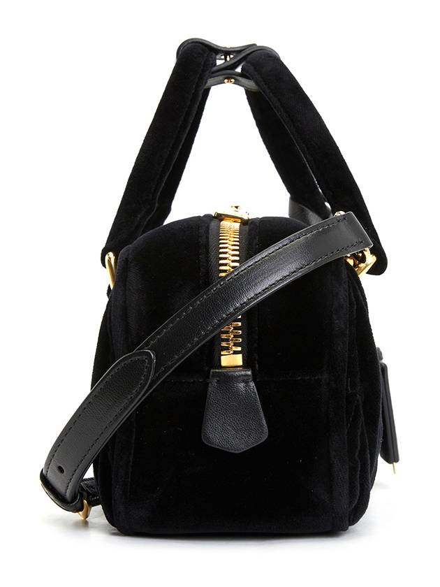 Arcadie Matelasse Tote Bag Black - MIU MIU - BALAAN 3