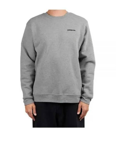 Fitz Roy Icon Sweatshirt Gravel Heather - PATAGONIA - BALAAN 2