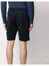 Men's Waffen Ghost Piece Cargo Shorts Navy - STONE ISLAND - BALAAN.