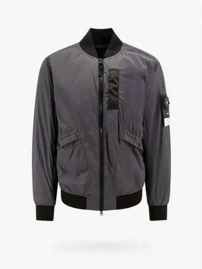 Skin Touch Nylon TC Primaloft Bomber Jacket Charcoal - STONE ISLAND - BALAAN 2