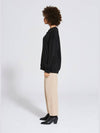 women's line color scheme sweatshirt black - MOTH - BALAAN 3