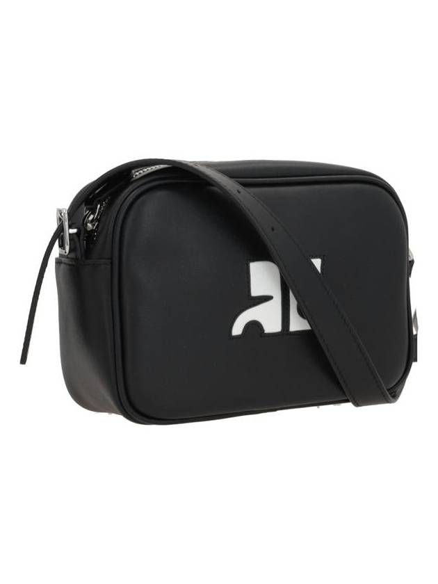 Leather Top Handle Cross Bag Black - COURREGES - BALAAN 4