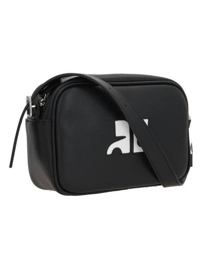 Leather Top Handle Cross Bag Black - COURREGES - BALAAN 2