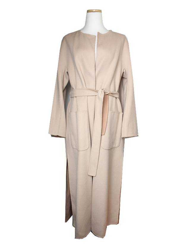 Two tone beige reversible long coat 55 66 - MAX MARA - BALAAN 3