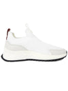 Outline Knit Slip Ons White - BALLY - BALAAN 5