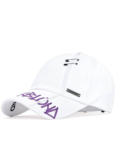 NINE Persona Graffiti Ball Cap White - BLACKBLOND - BALAAN 2