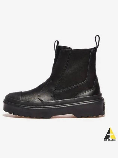 Chuck Taylor All Star Rugged Leather Chelsea Boots Black BLACKBLACKBLACK - CONVERSE - BALAAN 1