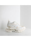 mesh nylon suspended heel low top sneakers white - BALENCIAGA - BALAAN.