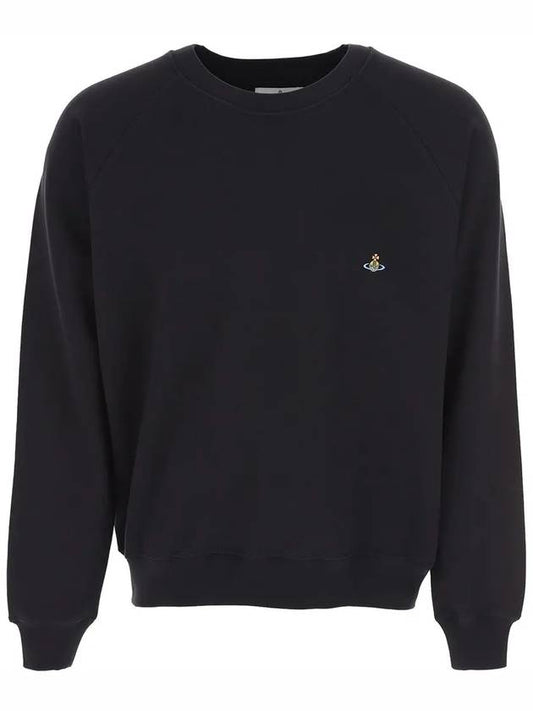 ORB Logo Crewneck Sweatshirt Black - VIVIENNE WESTWOOD - BALAAN 2