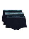 Logo 3 Pack Briefs Navy - EMPORIO ARMANI - BALAAN 1