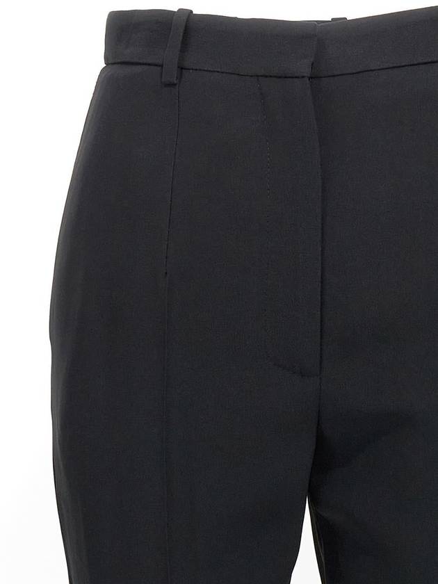 Women's Caddy Slim Fit Pants Black - ALEXANDER MCQUEEN - BALAAN 4