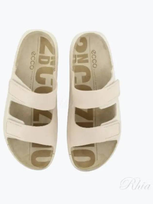 Women's 2nd Cozmo Slippers Ivory - ECCO - BALAAN 2