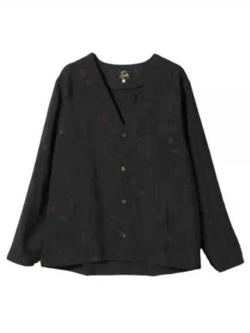 Long Sleeve Shirt OT126 Black - NEEDLES - BALAAN 1