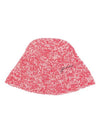 Crochet Ricamo Logo Bucket Hat Red - GANNI - BALAAN 2