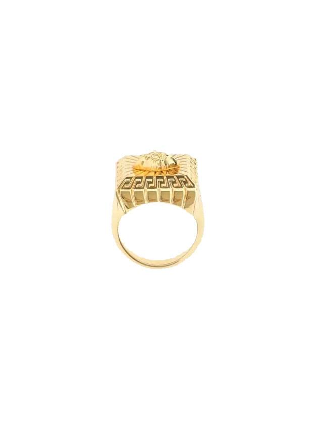 Medusa Square Ring Gold - VERSACE - BALAAN 1