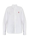 De Coeur Long Sleeve Shirt Ivory - AMI - BALAAN 2