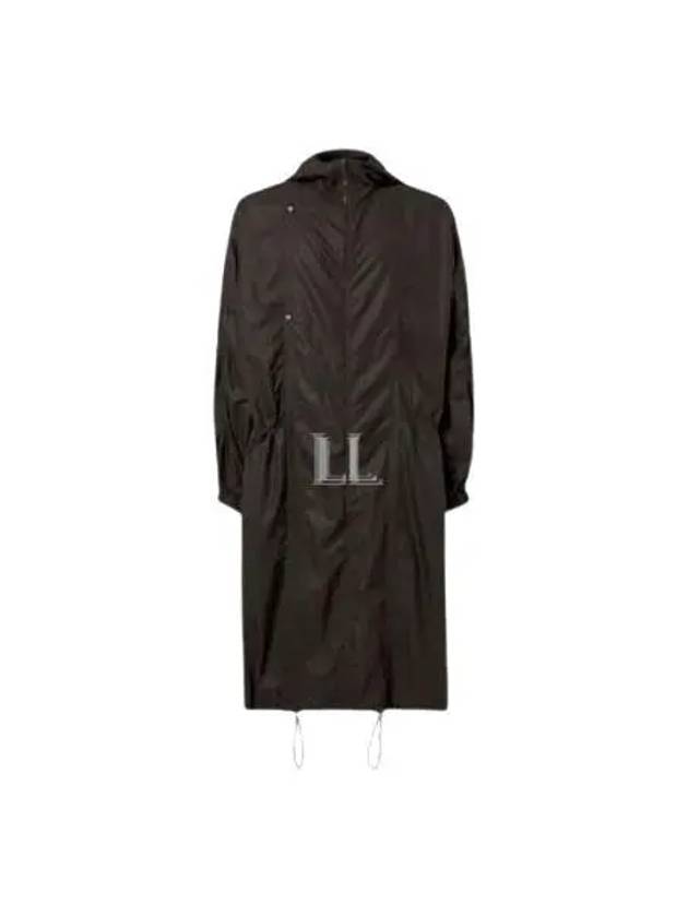 Nylon Drape Detail Parka Espresso - LEMAIRE - BALAAN 2