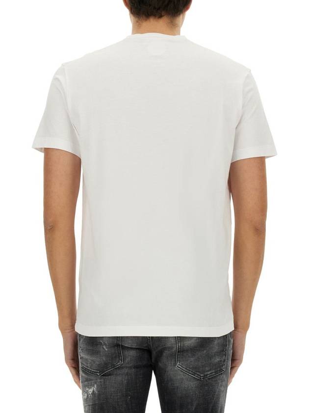 Dsquared2 "Cool Fit Velvet Logo" T-Shirt - DSQUARED2 - BALAAN 3