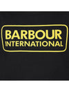 International Logo Cotton Sweatshirt Black - BARBOUR - BALAAN 7