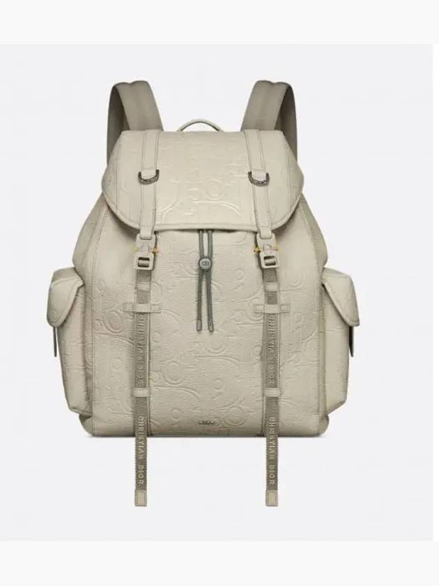 Hit Road Grained Calfskin Backpack Beige - DIOR - BALAAN 2