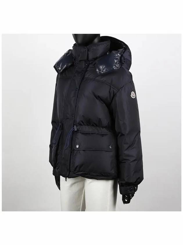 Amau short down padded jacket navy - MONCLER - BALAAN 3