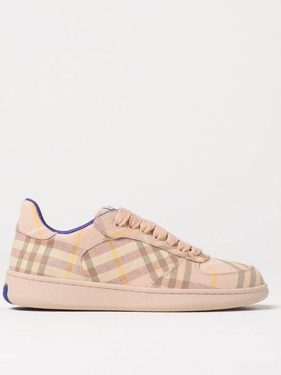 Check Terrace Low Top Sneakers Beige - BURBERRY - BALAAN 2