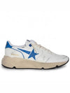 Running Sole Low Top Sneakers White Blue - GOLDEN GOOSE - BALAAN 2