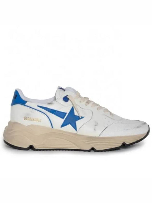 Running Sole Low Top Sneakers White Blue - GOLDEN GOOSE - BALAAN 2